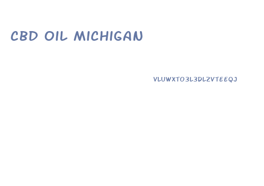 Cbd Oil Michigan