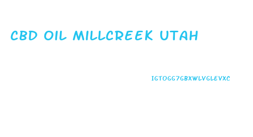 Cbd Oil Millcreek Utah