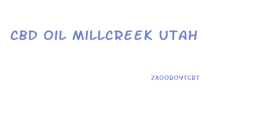 Cbd Oil Millcreek Utah