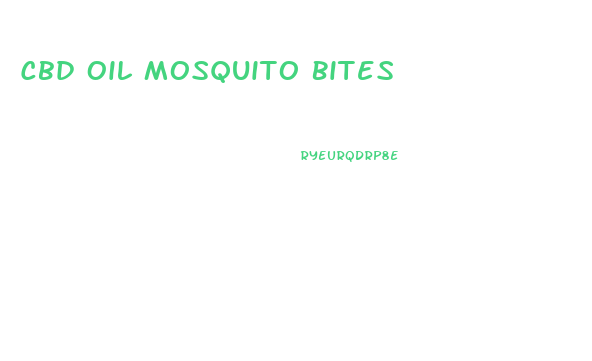Cbd Oil Mosquito Bites