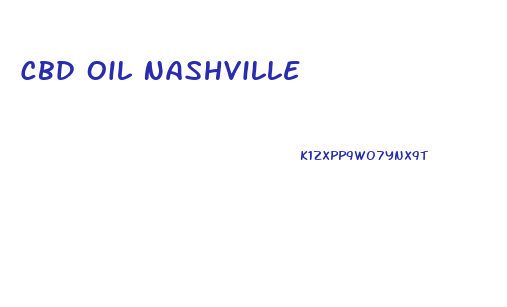 Cbd Oil Nashville