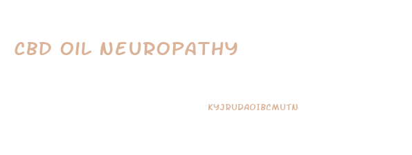 Cbd Oil Neuropathy