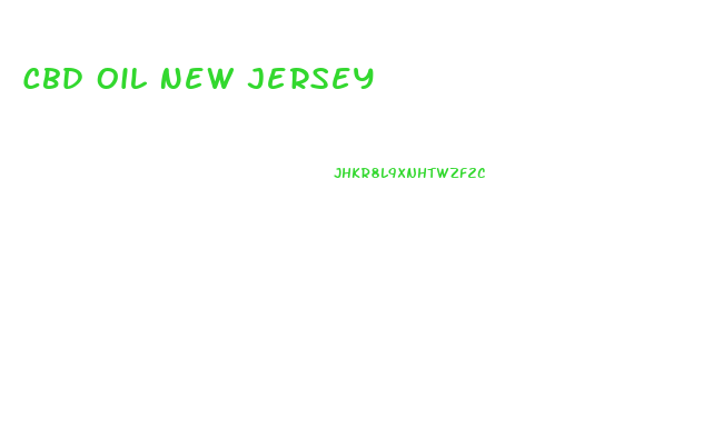 Cbd Oil New Jersey