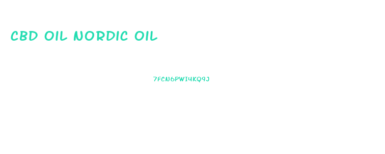 Cbd Oil Nordic Oil