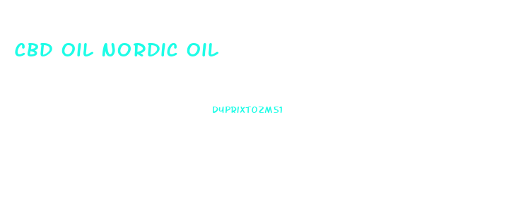 Cbd Oil Nordic Oil