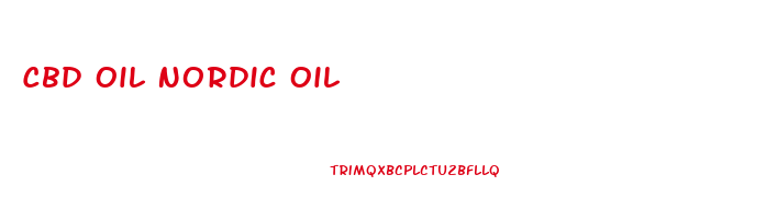 Cbd Oil Nordic Oil