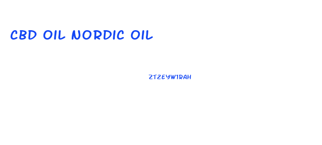 Cbd Oil Nordic Oil