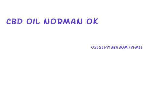 Cbd Oil Norman Ok