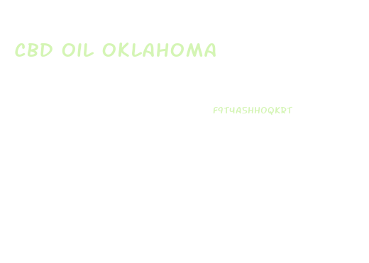 Cbd Oil Oklahoma