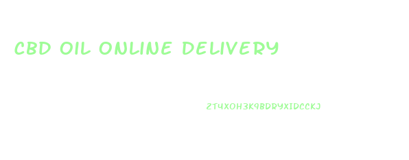 Cbd Oil Online Delivery