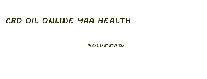 Cbd Oil Online Yaa Health