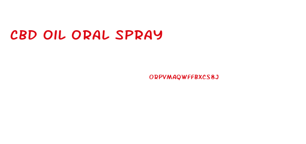 Cbd Oil Oral Spray