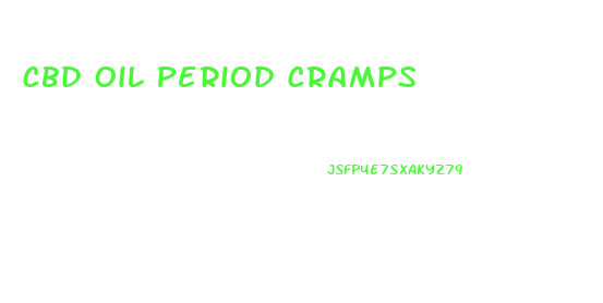 Cbd Oil Period Cramps