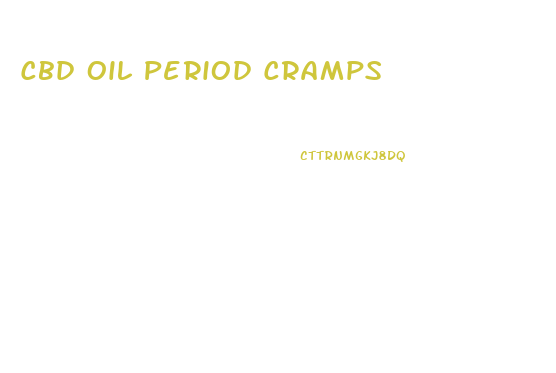 Cbd Oil Period Cramps