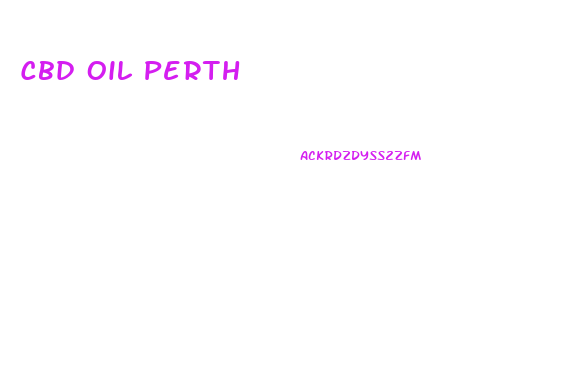 Cbd Oil Perth