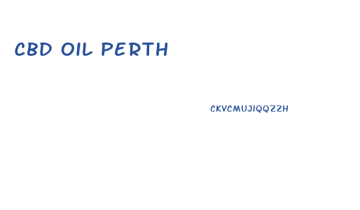 Cbd Oil Perth