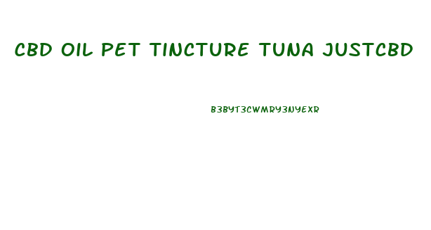 Cbd Oil Pet Tincture Tuna Justcbd