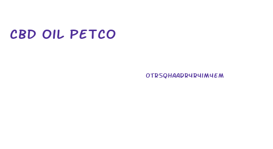 Cbd Oil Petco