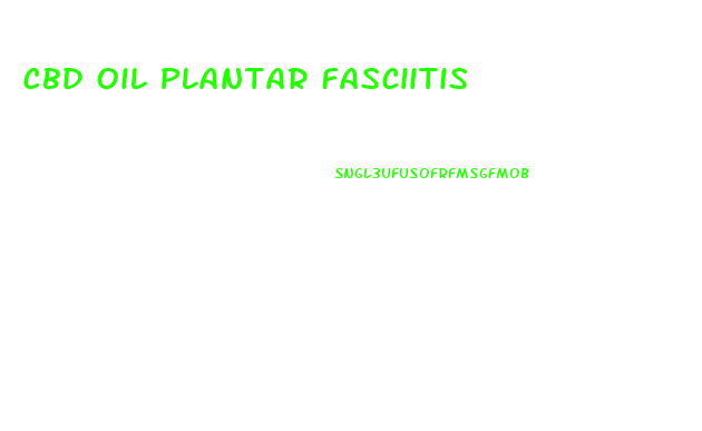 Cbd Oil Plantar Fasciitis