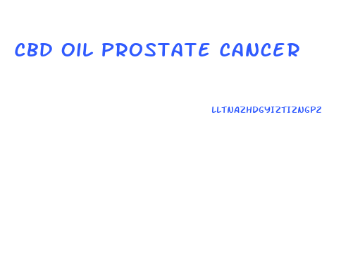 Cbd Oil Prostate Cancer