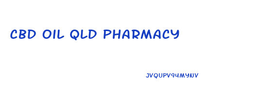 Cbd Oil Qld Pharmacy