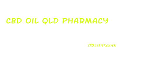 Cbd Oil Qld Pharmacy