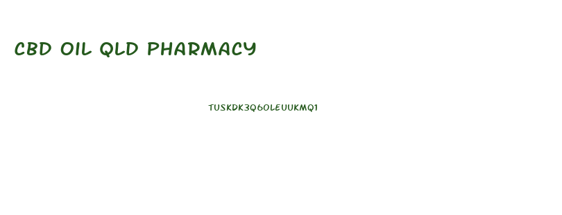 Cbd Oil Qld Pharmacy