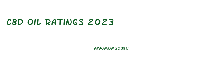 Cbd Oil Ratings 2023