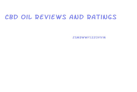Cbd Oil Reviews And Ratings