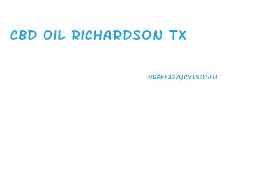 Cbd Oil Richardson Tx