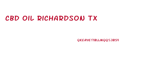 Cbd Oil Richardson Tx