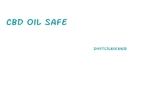 Cbd Oil Safe
