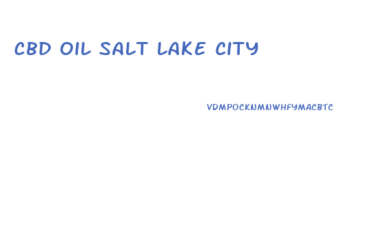 Cbd Oil Salt Lake City