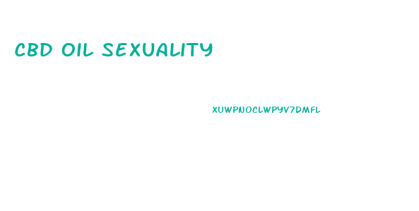 Cbd Oil Sexuality