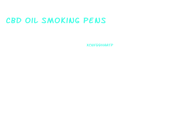 Cbd Oil Smoking Pens