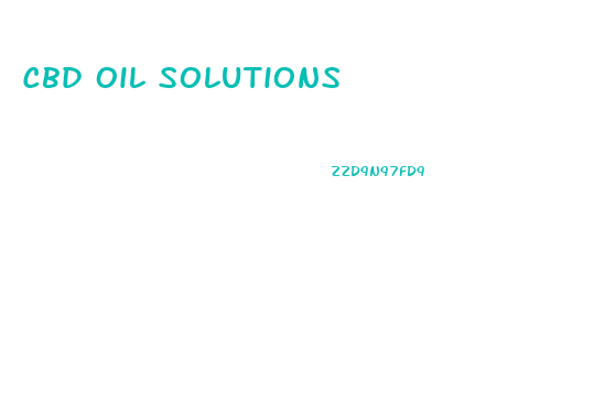 Cbd Oil Solutions