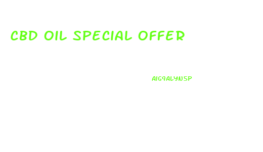 Cbd Oil Special Offer