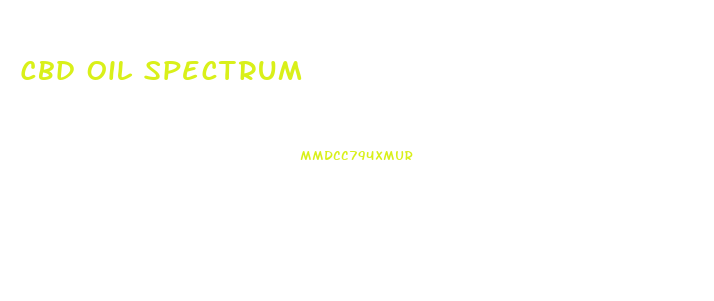 Cbd Oil Spectrum