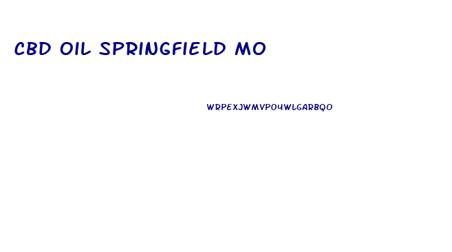 Cbd Oil Springfield Mo