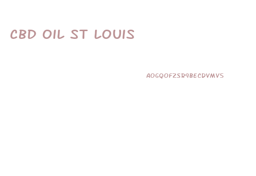 Cbd Oil St Louis