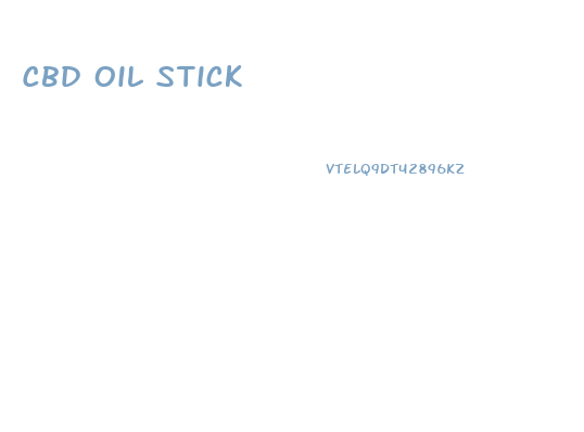 Cbd Oil Stick