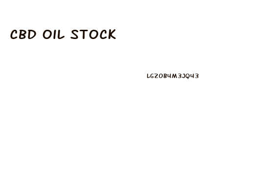 Cbd Oil Stock