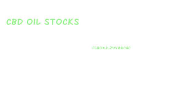 Cbd Oil Stocks