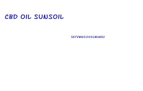 Cbd Oil Sunsoil