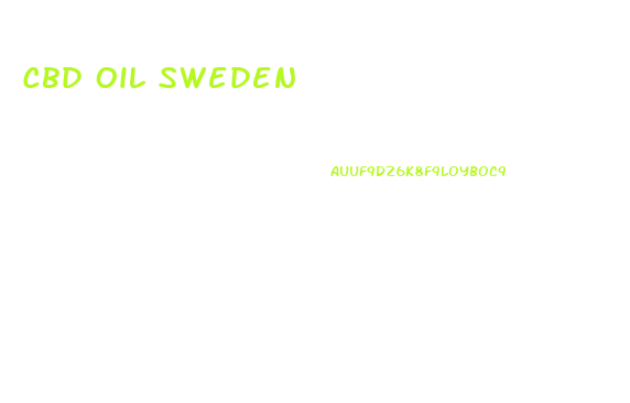Cbd Oil Sweden