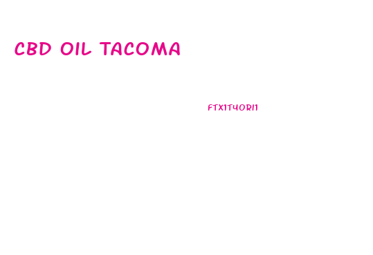 Cbd Oil Tacoma
