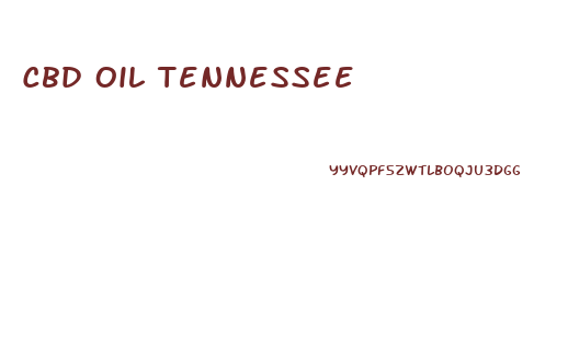 Cbd Oil Tennessee