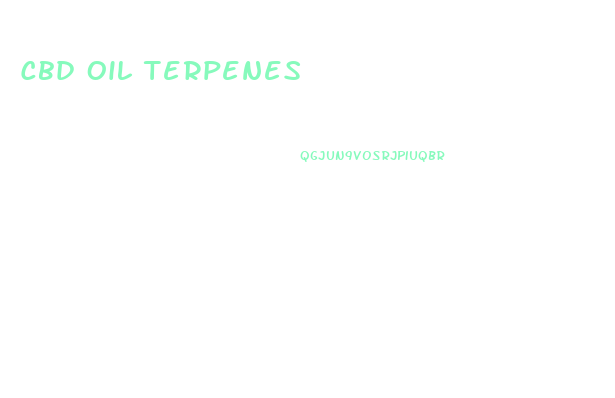 Cbd Oil Terpenes