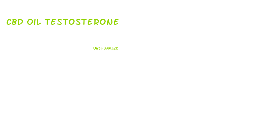 Cbd Oil Testosterone