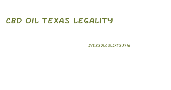 Cbd Oil Texas Legality